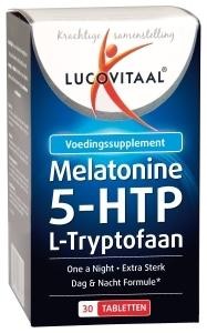LUCOVITAAL MELATONINE 5-HTP L-TRYPTOFAAN TABLET 30ST