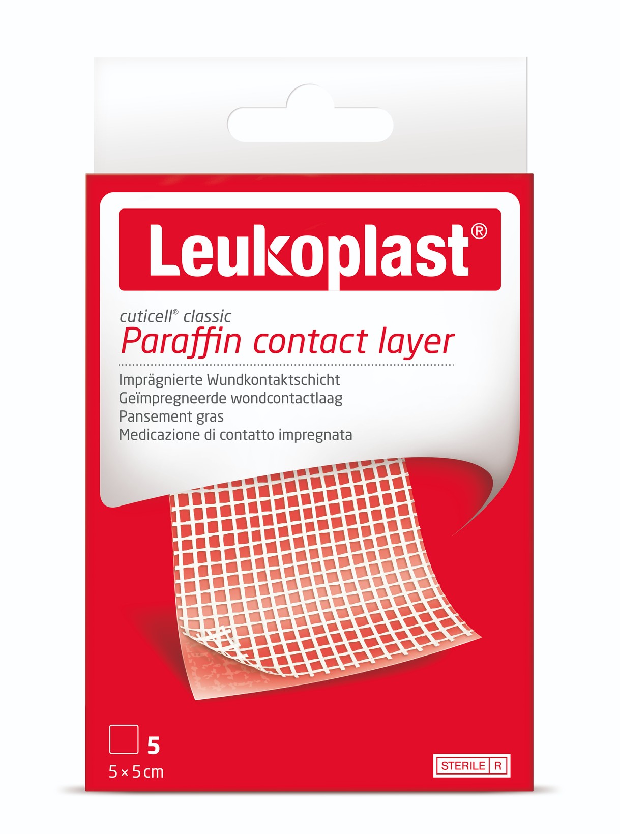 LEUKOPLAST CUTICELL CLASSIC 5X5CM 5ST