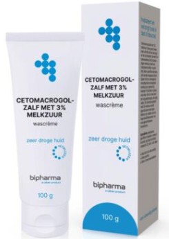 CETOMACROGOLZALF MET 3% MELKZUUR LMT BIPHARMA 100G