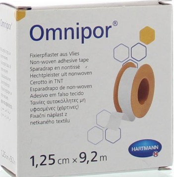 OMNIPOR HECHTPL NON WOVEN 9,2MX1,25CM HYPO-ALL WIT 1ST