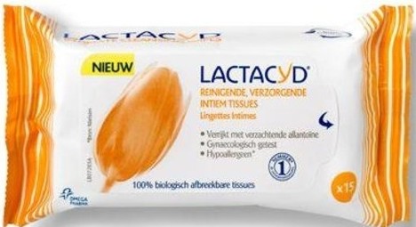 LACTACYD VERZORGEND TISSUES 15ST