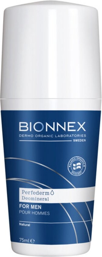 BIONNEX PERFEDERM DEOMINERAL ROLL ON MEN 75ML