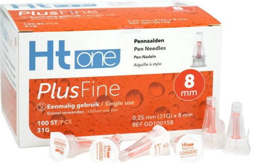 HT ONE PENNAALD 8MM 100ST
