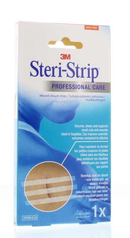 STERISTRIP HECHTPLEISTER  6MMX100MM 10ST
