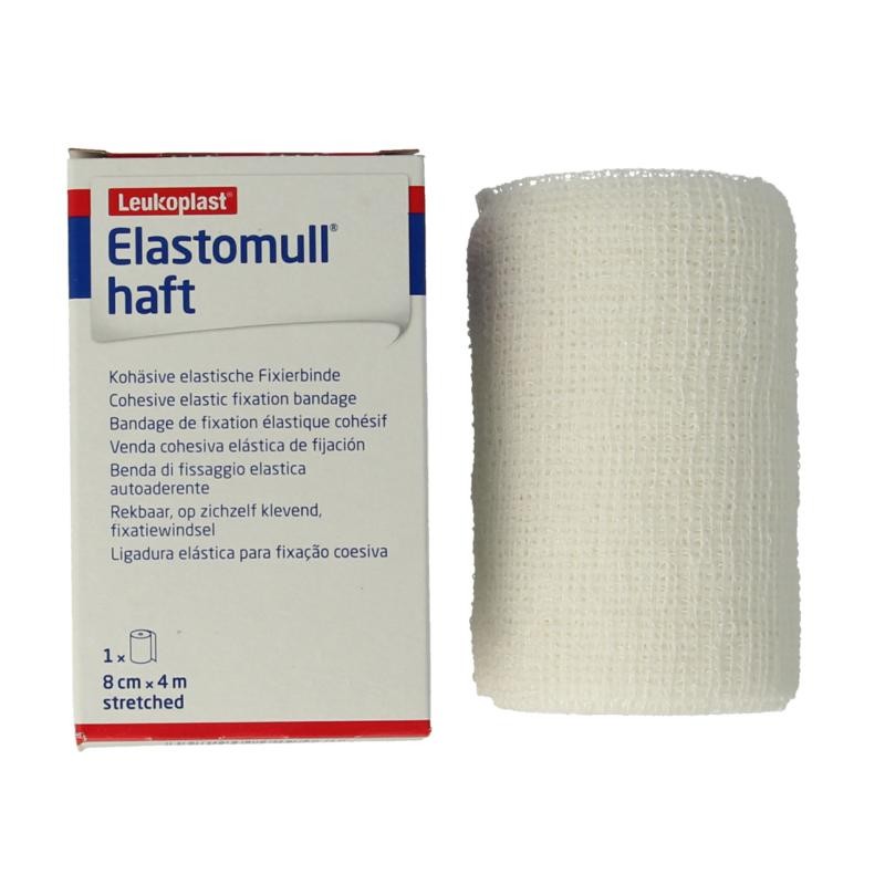 LEUKOPLAST ELASTOMULL HAFT WINDSEL 4MX 8CM 1ST