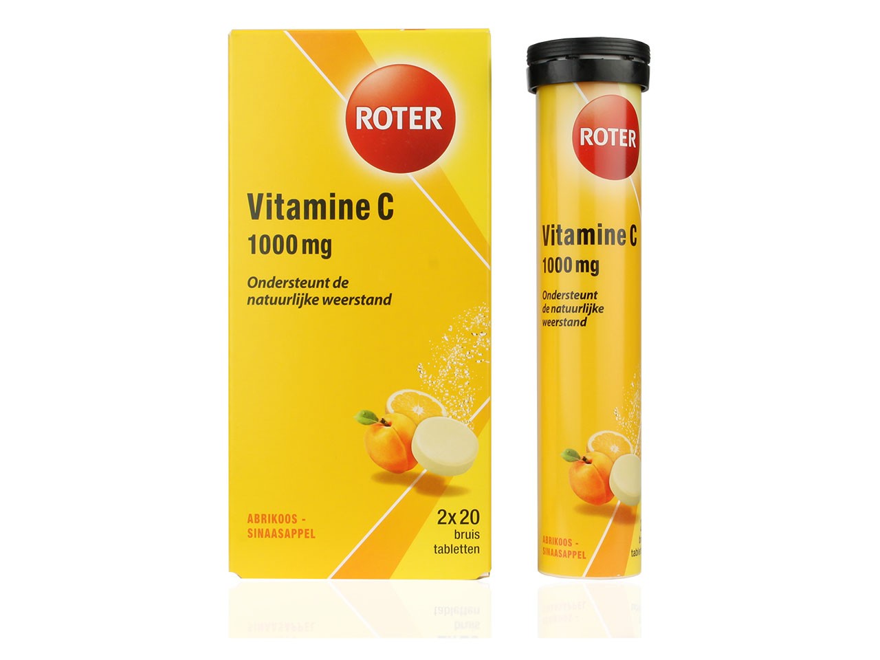 ROTER VITAMINE C BRUISTABLET 1000MG DUOPACK 40ST