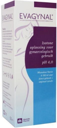 EVAGYNAL VAGINALE OPLOSSING + APPLICATOR 100ML