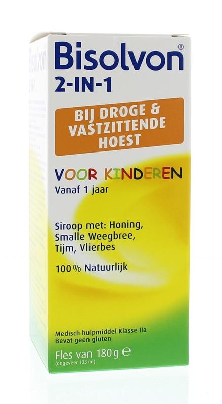 BISOLVON DRANK VOOR ELKE HOESTKIND 133ML