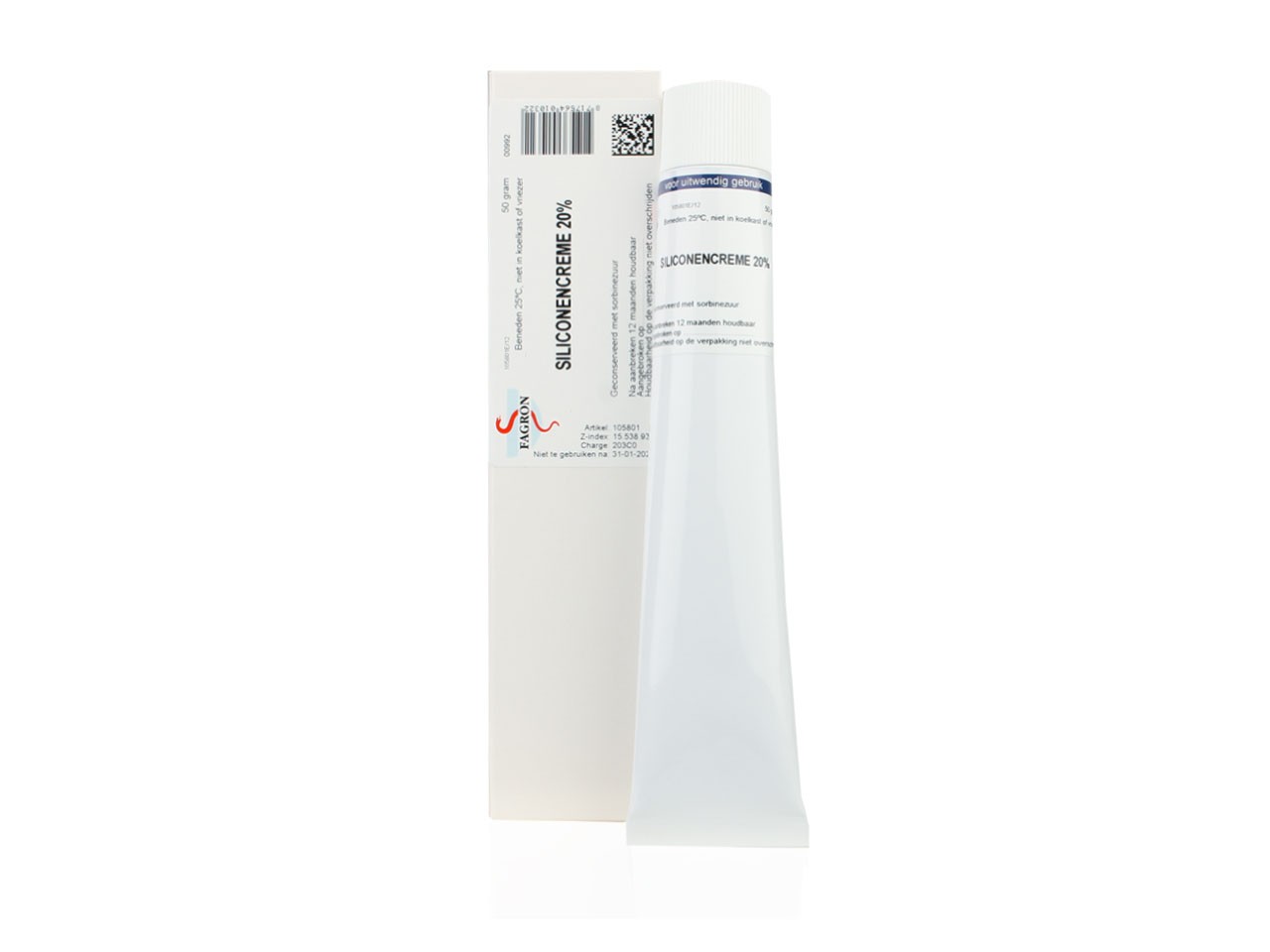 SILICONENCREME 20% FAGRON 50G               FAGRON 50G