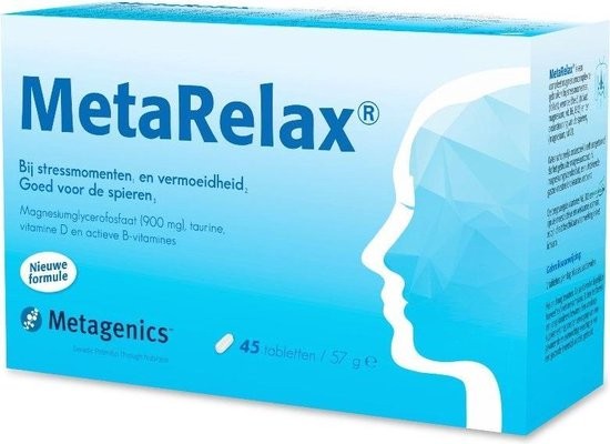 METAGENICS METARELAX TABLET 45ST