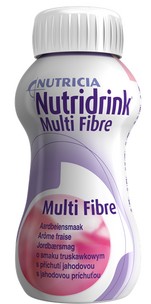 NUTRINIDRINK COMPACT MULTI FIBRE AARDBEI 500ML