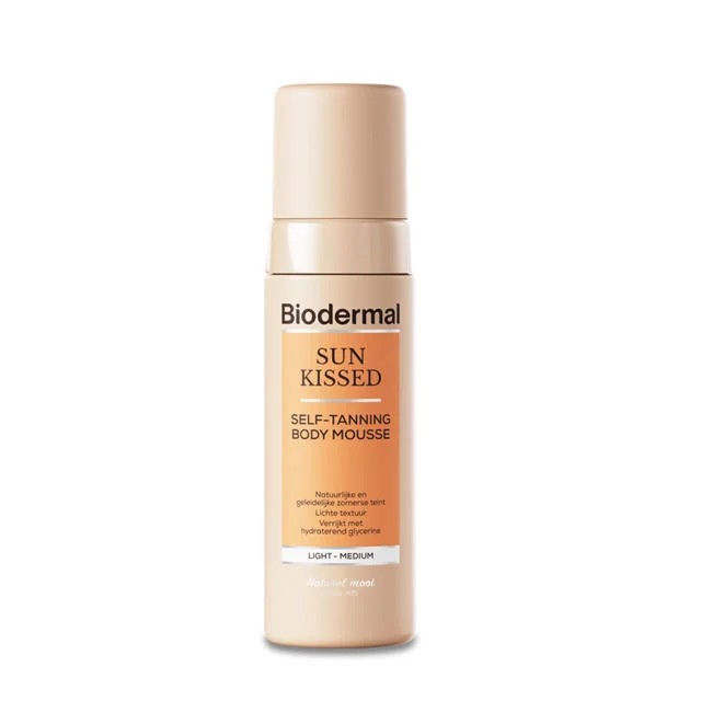 BIODERMAL SUN KISSED SELF-TANNING BODY MOUSSE 150ML