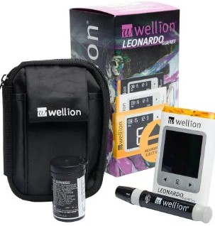 WELLION LEONARDO GLU/KET STARTSET TSTR+LANC(50+50) 1ST