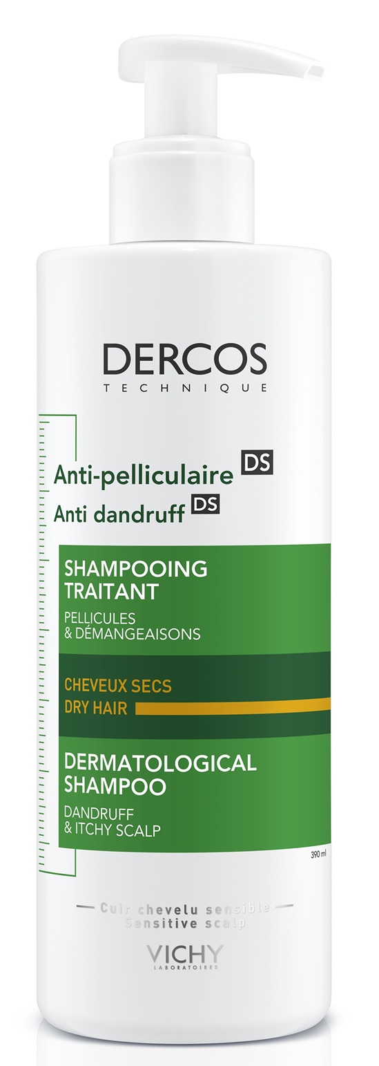 VICHY DERCOS ANTI ROOS SHAMPOODROOG HAAR 390ML