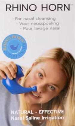 RHINO HORN NEUSSPOELER BLAUW 1ST