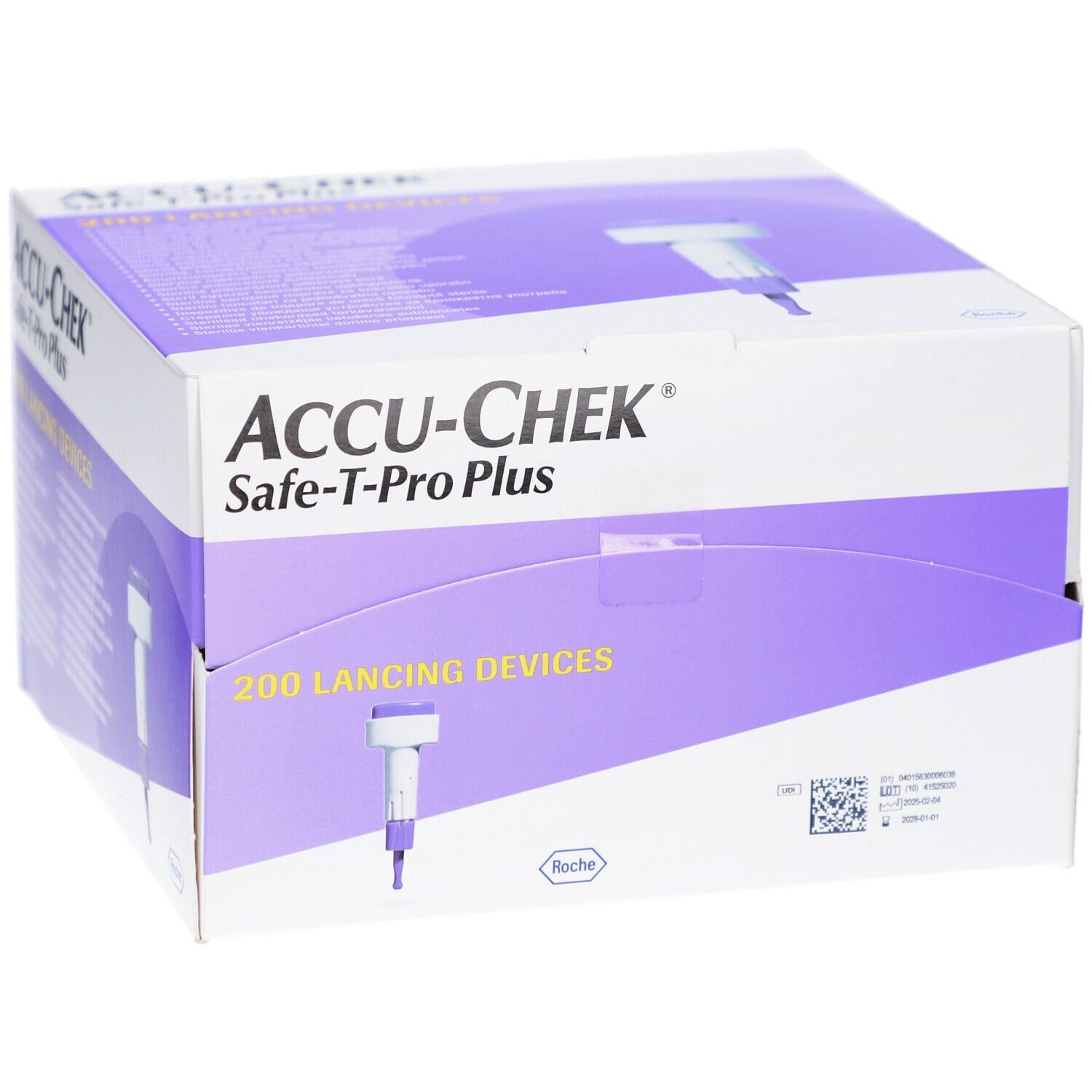 ACCU-CHEK SAFE-T-PRO PLUS LANCET 200ST