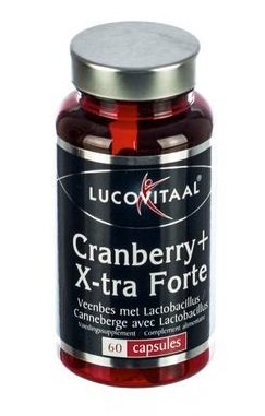 LUCOVITAAL CRANBERRY+ X-TRA FORTE CAPSULE 60ST