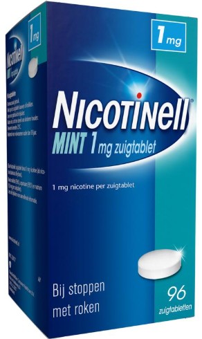 NICOTINELL MINT ZUIGTABLET 1MG96ST