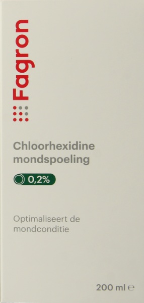 CHLOORHEXIDINE MONDSPOELING 0,2%            FAGRON 200ML