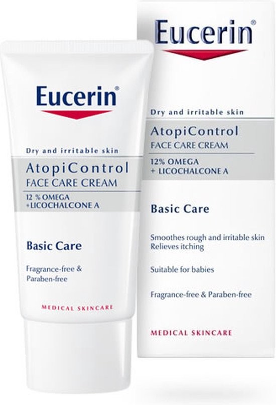 EUCERIN ATOPICONTROL FACE CARECREAM 12% OMEGA 50ML