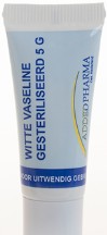 VASELINE WIT PE-TUBE   5G     ADDED 25ST
