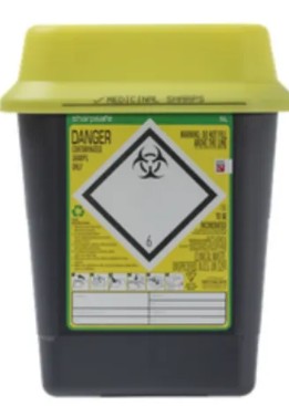 SHARPSAFE NAALDENCONTAINER DUAL PROTECT PRO 5L 1ST
