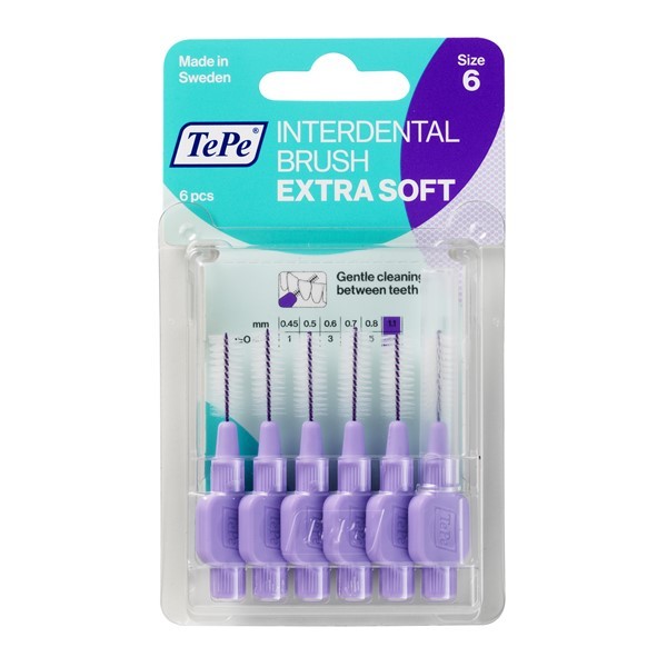 TEPE INTERDENTALE RAGER LILA 1,1MM 6ST