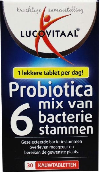 LUCOVITAAL PROBIOTICA 6 BACTERIE TABLET 30ST