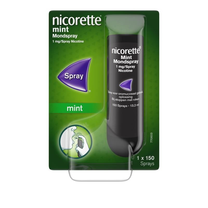 NICORETTE MENTHOL MINT MONDSPRAY 1MG/DO 150DO 1ST