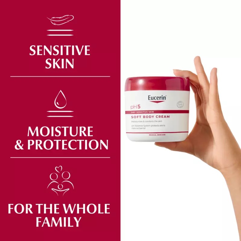 EUCERIN PH5 SOFT BODY CREME 450ML