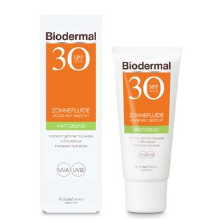 BIODERMAL ZONNEFLUIDE MATTEREND SPF30 40ML