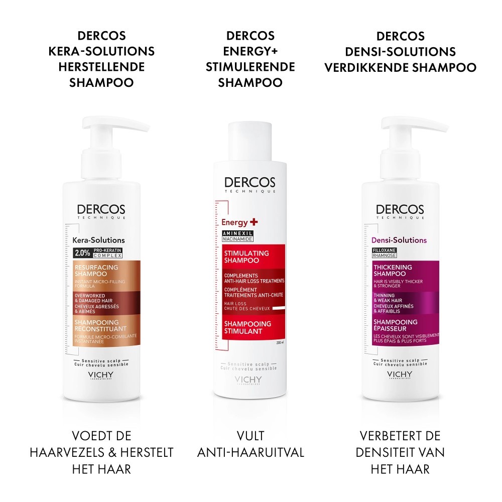 VICHY DERCOS ENERGIESHAMPOO MET AMINEXIL 200ML