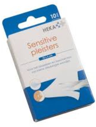 HEKA PLEISTER SENSITIVE 10X6CM10ST