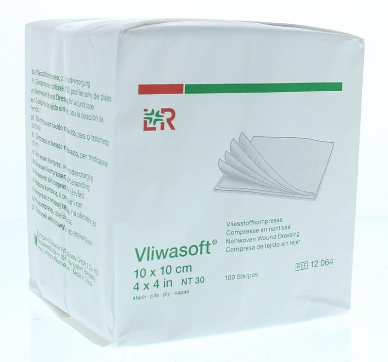 VLIWASOFT NW KOMPRES 10X10CM 6L 100ST