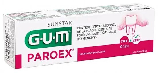 GUM PAROEX TANDPASTA 75ML