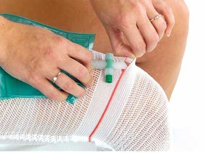 CURION BEENBANDJE MET KNOOPSGAT 2ST