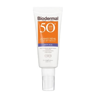 BIODERMAL ANTI AGE ZONNECREME GEZICHT SPF50+ 40ML