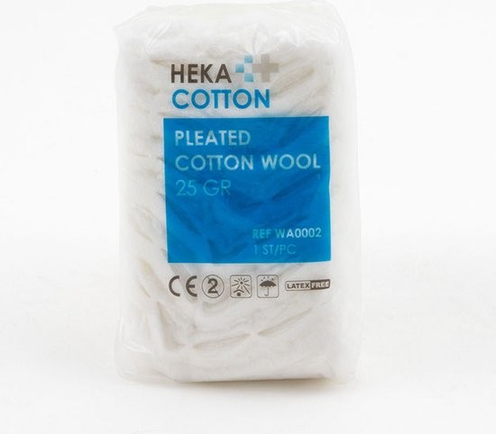 VERBANDWATTEN VAN HEEK   25G 25G