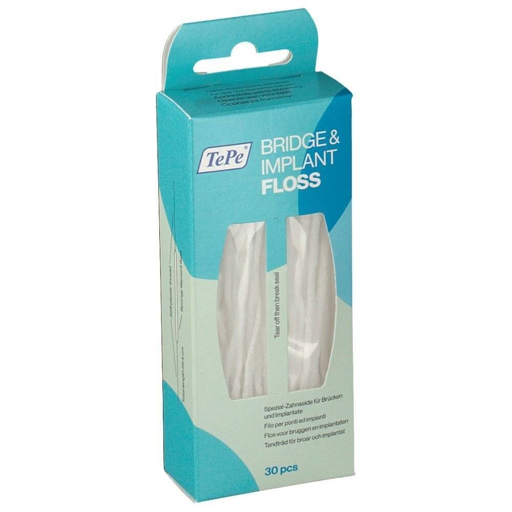 TEPE BRIDGE & IMPLANT FLOSS 30ST