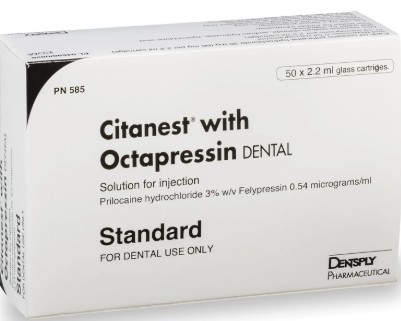 CITANEST 3% OCTAPRESSINE 1.8ML100 ST