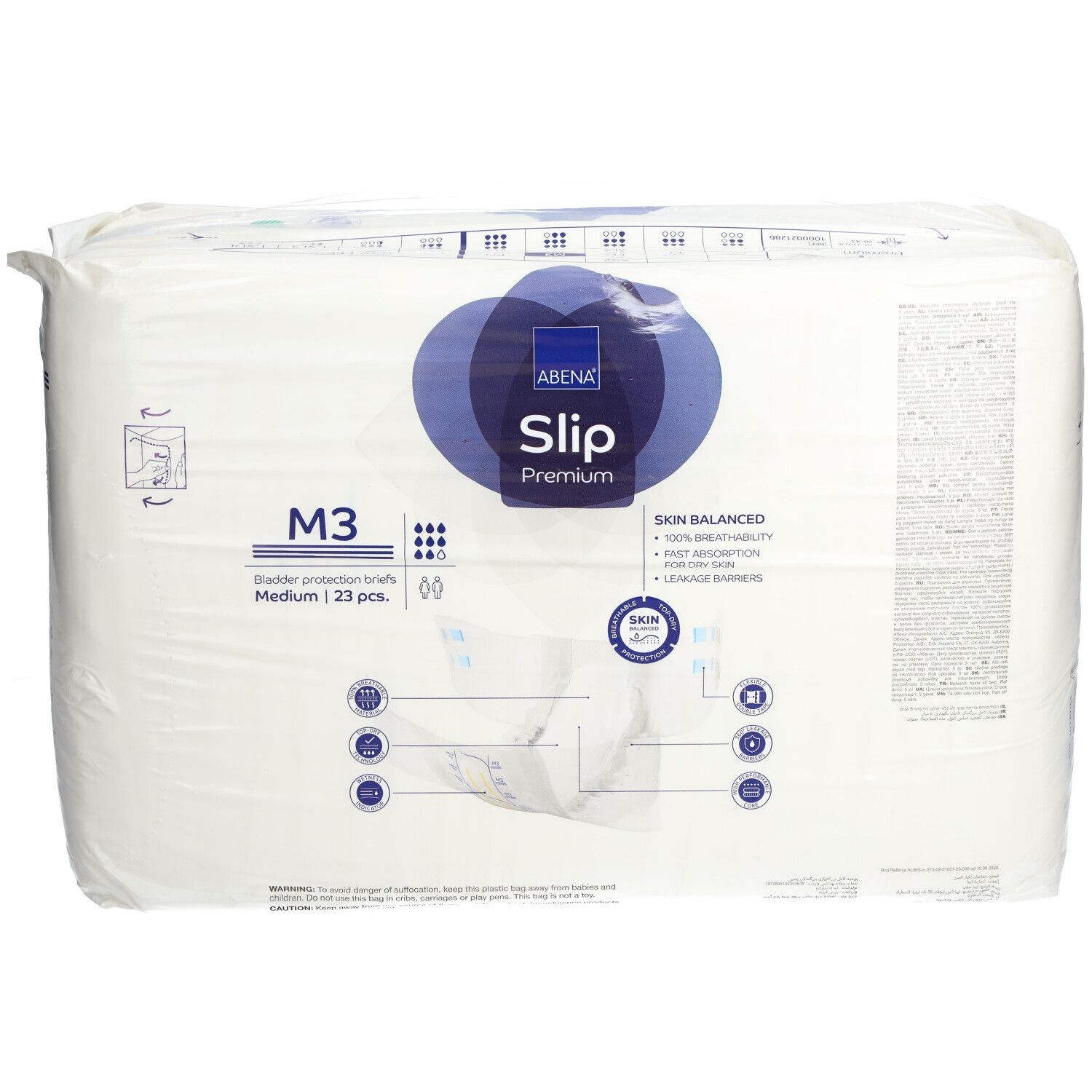 ABENA SLIP PREMIUM M3 23ST