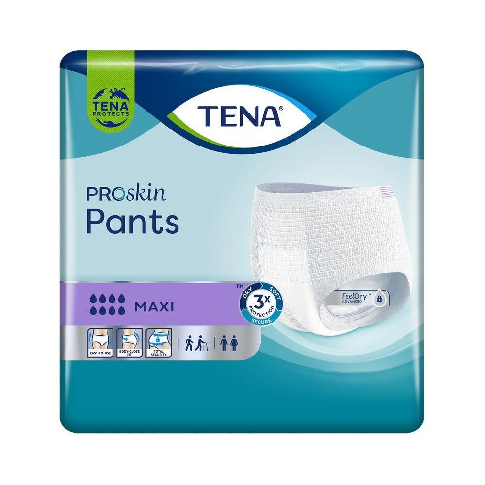 TENA PROSKIN PANTS MAXI SMALL 10ST