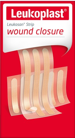 LEUKOPLAST LEUKOSAN STRIP 6ST 6X38MM+3ST 6X75MM ST 9ST