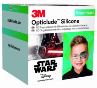 OPTICLUDE OOGPLEISTER SIL MAXIBOYS 100ST