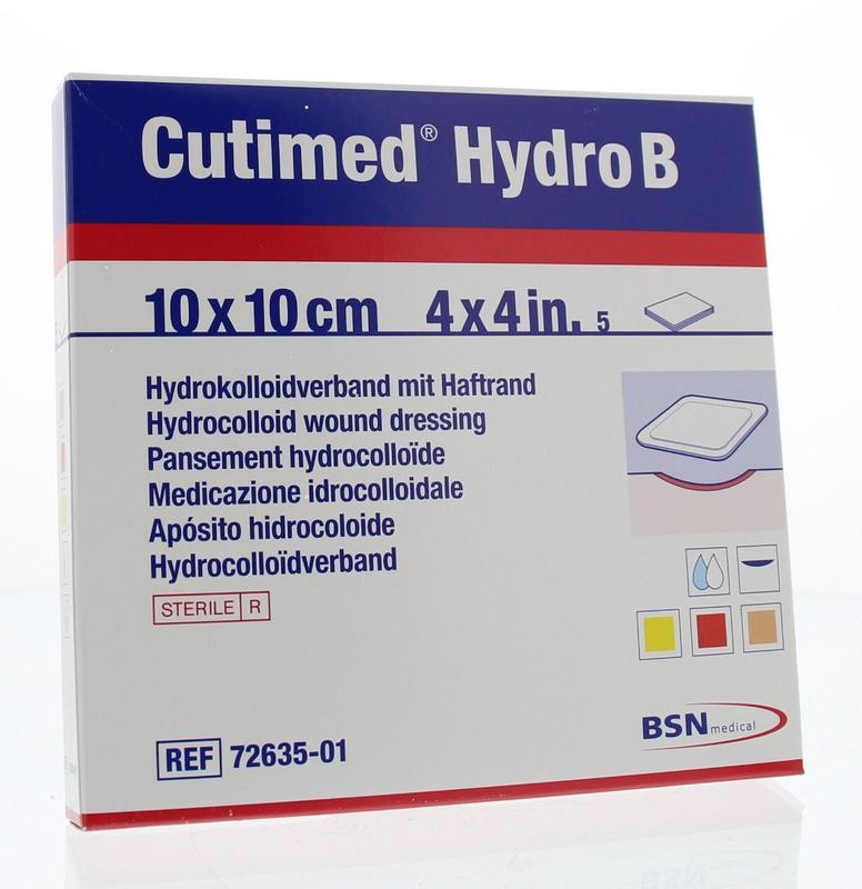CUTIMED HYDRO B 10X10CM 5ST
