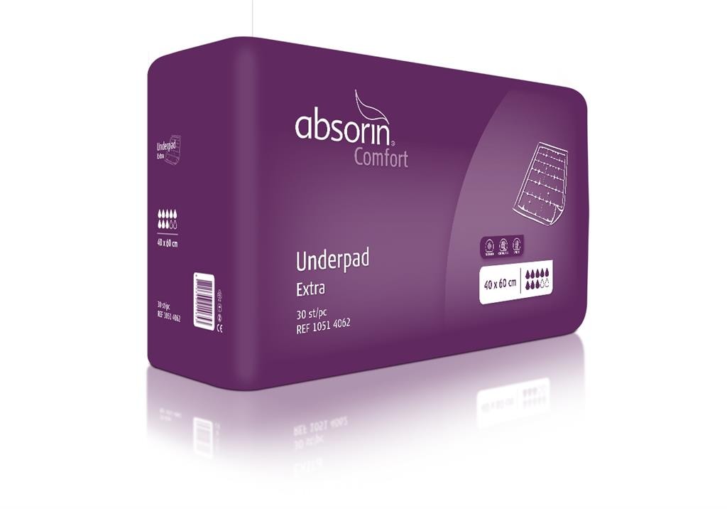 ABSORIN ONDERLEGGER DAY/NIGHT EXTRA 60X60CM 30ST
