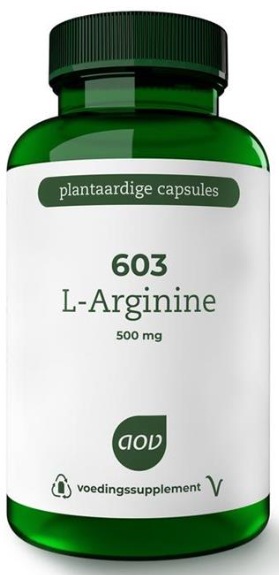 AOV  603 L-ARGININE CAPSULE 500MG 90ST