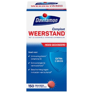 DAVITAMON COMPLEET WEERSTAND FORTE DRAGEE 150ST