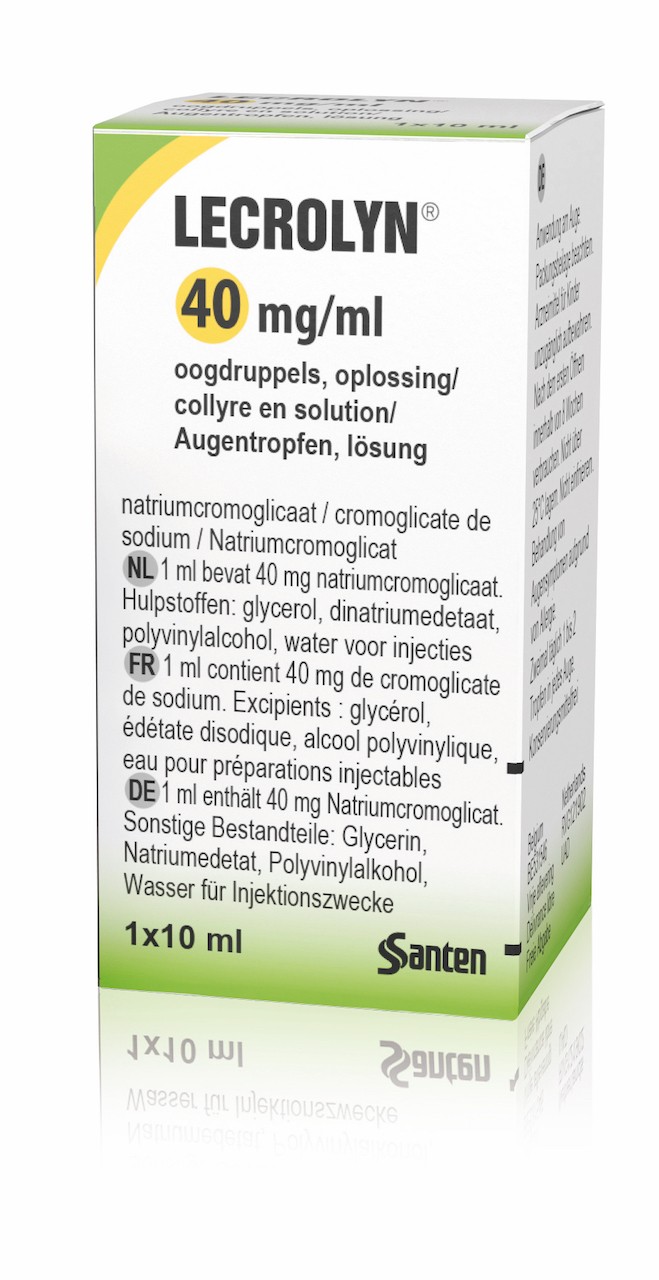 LECROLYN OOGDRUPPELS 40MG/ML FLACON 10ML 1ST