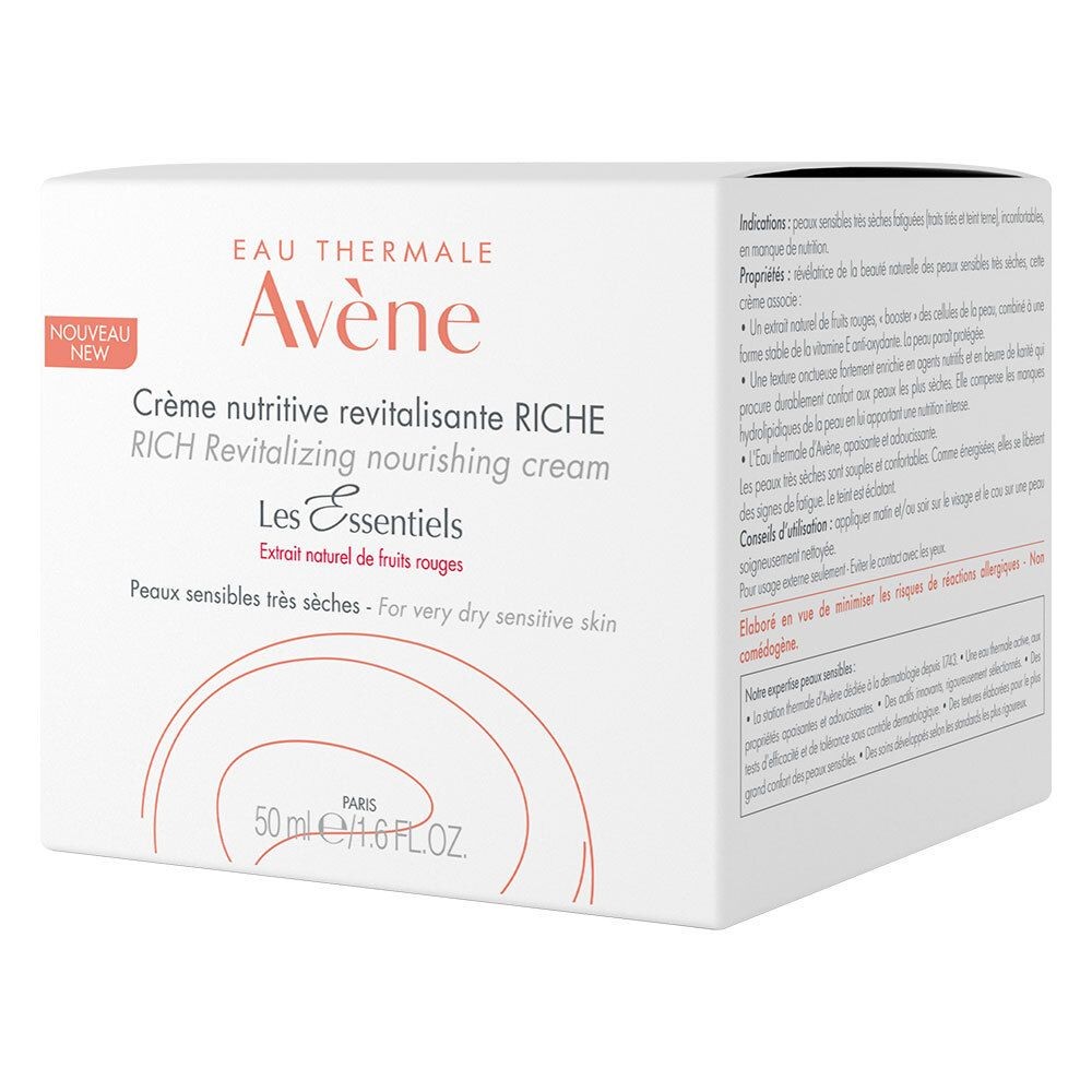 AVENE LES ESSENTIELS VOEDENDE CREME 50ML